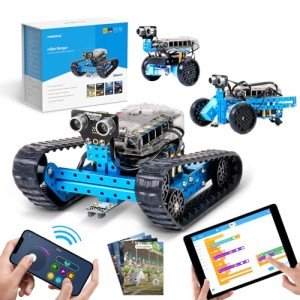 Makeblock mBot Ranger 3 in 1 Robotics for Kids Age 8-12, Coding Robot for Arduino Scratch Learning with Coding Box, 16 Coding Projects STEM Science Kit, Robot Toys Gift for Kids Ages 10+