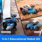 Makeblock mBot Ranger 3 in 1 Robotics for Kids Age 8-12, Coding Robot for Arduino Scratch Learning with Coding Box, 16 Coding Projects STEM Science Kit, Robot Toys Gift for Kids Ages 10+