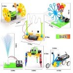 Build a Robot Kit for Kids 8-12, STEM Robotics Building Kits Electronic Robotic Projects Science Experiments, STEAM Toys for Boys Girls Engineering Activities DIY Coding Robots 6 7 8 + Year Old