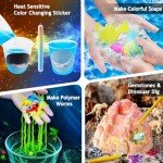 YOPINSAND 260 Experiments Science Kits for Kids, S.T.E.M Kit Magic Chemistry Physics Set, Boys Girls Toys Gifts Ideas Birthday Christmas, Volcano, Gemstone, Earth, Science Projects