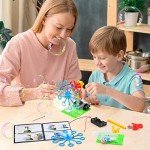 Build a Robot Kit for Kids 8-12, STEM Robotics Building Kits Electronic Robotic Projects Science Experiments, STEAM Toys for Boys Girls Engineering Activities DIY Coding Robots 6 7 8 + Year Old