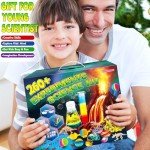 YOPINSAND 260 Experiments Science Kits for Kids, S.T.E.M Kit Magic Chemistry Physics Set, Boys Girls Toys Gifts Ideas Birthday Christmas, Volcano, Gemstone, Earth, Science Projects