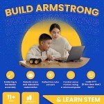 Kids Stem Toys Electronics Kit [Ages 11+] – Science Kit, Microcomputers & Coding – Robotics Kit & Engineering Kit with Stem Activities – Stem Kits by CircuitMess [Armstrong]