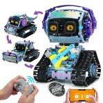 3 in 1 STEM Robotics Toy Building Blocks Set, Programmable APP Remote Control Robot/Car Robot Coding Kit, STEM Project Education Birthday Gift for Boys and Girls Ages 8-12 (433 Pieces)