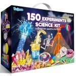 PATIFEED 150 Experiments Science Kit for Kids, Chemistry Set, Scientific Christmas Birthday Toys Gifts Ideas for Boys Girls, Break Geodes, Volcano,S.T.E.M Learning Projects