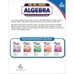 Carson Dellosa The 100 Series Algebra Workbook, Math Book for Grades 7 and Up Covering Fractions, Ratio, Algebraic Expressions, and More, Classroom or Homeschool Curriculum (Volume 2)