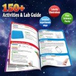 PATIFEED 150 Experiments Science Kit for Kids, Chemistry Set, Scientific Christmas Birthday Toys Gifts Ideas for Boys Girls, Break Geodes, Volcano,S.T.E.M Learning Projects