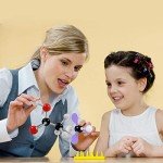Organic Chemistry Model Kit (307 PCS) – Armyte Chemistry Molecular Model for Teacher Student and Young People Academic Chemistry Education, Pack with Atoms, Bonds, Electron Orbital (Colorful)