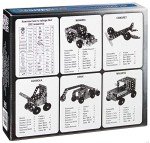 AEVVV Classic Russian Metal Constructor Set 292 Pieces - Educational Construction Kit USSR Soviet Retro Design - Stem Developing Building Kit Mechanical Engineering