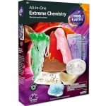 BBC Earth All-in-One Extreme Chemistry - Conduct 10 Science Experiments Including Color Science, Erupting Volcano, Acid & Base Chemistry, Learning & Education Toys for Kids 6-8