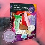 BBC Earth All-in-One Extreme Chemistry - Conduct 10 Science Experiments Including Color Science, Erupting Volcano, Acid & Base Chemistry, Learning & Education Toys for Kids 6-8