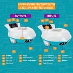 BirdBrain Finch Robot 2.0 with Microbit - STEM Coding Robot Toy for Kids & Adults - Learn Python & 8 Coding Languages - Programmable Robotics Kit - Remote Control & App Controlled | Ages 5-16