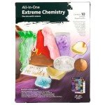 BBC Earth All-in-One Extreme Chemistry - Conduct 10 Science Experiments Including Color Science, Erupting Volcano, Acid & Base Chemistry, Learning & Education Toys for Kids 6-8