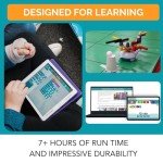 BirdBrain Finch Robot 2.0 with Microbit - STEM Coding Robot Toy for Kids & Adults - Learn Python & 8 Coding Languages - Programmable Robotics Kit - Remote Control & App Controlled | Ages 5-16