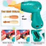 Take-Apart Electric Building Toys Car, Toddler & Kids Tool Set with Motor & Electric Drill, STEM Educational Construction Toy for Ages 3+, Enhances Hands-On Skills for Preschool & Kindergarten Boys