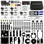 Robot Kit, Robot Arm Kits for Arduino Coding, Smart Robotic Arm Building Toy with OLED Display and Charging Function, 5DOF STEM Programming Mechanical Arm Claw Kit with Easy Grab