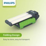 Philips Xperion 3000 Underhood LED Work Light, Rechargeable 1200 Lumen Professional Foldable, Portable Work Light with Integrated Hooks and Magnetic Base, DIYers, Mechanics, Construction