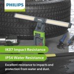 Philips Xperion 3000 Underhood LED Work Light, Rechargeable 1200 Lumen Professional Foldable, Portable Work Light with Integrated Hooks and Magnetic Base, DIYers, Mechanics, Construction