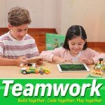 Apitor Q Robot Building Kit, 20-in-1 Programmable APP RC Car Robotics Coding Kit, STEM Projects Educational Birthday Gifts for Boys Girls Kids Aged 6-12 (233 Pieces)