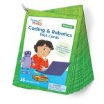 hand2mind Coding & Robotics Beginner Task Cards, Coding for Kids 5-7, STEM Projects, Computer Programming for Kids, Kids Technology Toys, Kindergarten Learning Activities, Science Classroom Supplies