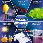 Klever Kits Jumbo Science Kits- 130+ Experiments Educational Toys, STEM Activities with Growing Crystal Tree, Fruit Circuits and Chemistry Set, Christmas Birthday Gifts for Kids