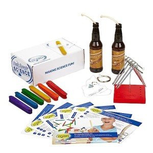 Steve Spangler Science STEM Kit: Physics Science Kit, Ages 8+, Experiments for Kids, Chemistry Set, STEM Projects, Educational Toys
