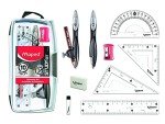 Maped Study Geometry 10 Piece Set - Advanced Student Kit - Precision Tools - Durable & Ergonomic Design - Enhances Creativity - Quality Materials