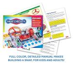 Snap Circuits Jr. SC-100 Electronics Exploration Kit, Over 100 Projects, Full Color Project Manual, 28 Parts, STEM Educational Toy for Kids 8 +