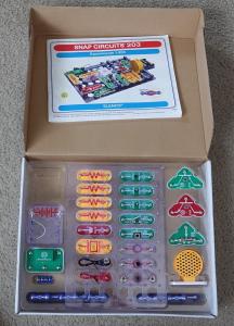 Snap Circuits 203 Electronics Exploration Kit | Over 200 STEM Projects | Full Color Project Manual | 42 Snap Modules | Unlimited Fun