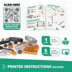 Engino- STEM Toys, Physics Laws: Inertia, Friction, Circular Motion, Construction Toys for Kids 9+, Educational Toys, Gifts for Boys & Girls (6 Model Options)