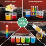 Klever Kits Amazing Science Kits- 85+ Experiments Educational Toys, STEM Activities with Erupting Volcano and Growing Crystal Tree for Kids Aged 6 7 8+