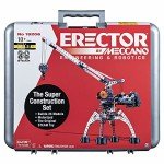 MECCANO Erector Super Construction 25-in-1 Motorized Building Set, Steam Education Toy, 638 Parts, for Ages 10+
