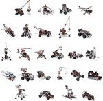 MECCANO, Super Construction 25-in-1 Motorized Building Set, STEAM Education Toy, 638 Parts, for Ages 10+