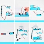 Mysterystone Science Experiment for Kids Electricity and Magnetism Kit for Students Stem Kit Physics Lab Basic Circuit Board Kit for Learning Starter