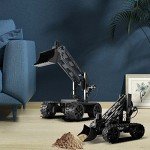 VANLINNY Robot Kit, STEM Toys for Boys Age 8-12, Robotic Arm for Kids Age 8+, 4-DOF Electronic Programming DIY Robots for Girls, Educational Science Building Kit, Cool Birthday Gifts for Kids.