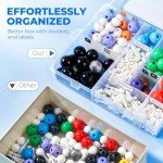 Molecular Model Kit (404 pcs), Organic Chemistry Molecule Science Gifts for Ochem and Inorganic Students and Teachers