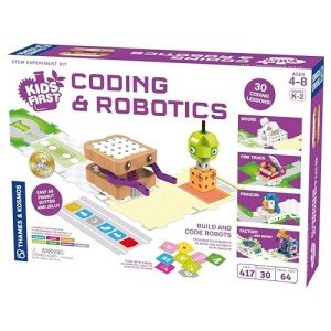 Kids First Coding & Robotics | No App Needed | Grades K-2 | Intro To Sequences, Loops, Functions, Conditions, Events, Algorithms, Variables | Parents’ Choice Gold Award Winner | by Thames & Kosmos