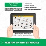 Engino- Stem Toys, Construction Toys for Kids 9+, Mechanics Gears & Worm Drives, Stem Building Kit, Educational Playset, Gifts for Boys & Girls (12 Model Options)