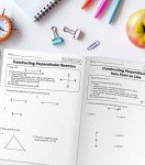 Carson Dellosa The 100 Series Geometry Workbook, Math Book for Grades 8 and Up Covering Trigonometry, Geometric Equations, and More, Classroom or Homeschool Curriculum (Volume 7)