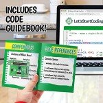 Base Kit Computer Coding Game for Kids 8-12+ and Teens to Learn Code & Electronics. Great STEM Gift for Boys & Girls for Real C++ Coding with Over 60 Projects Included.