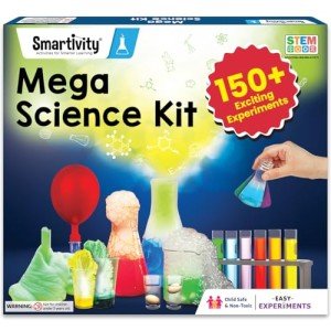 Smartivity Legendary Mega 150 Science Experiment Kit for Kids, Smart Birthday Gifts, Educational Science Experiments for Boys & Girls, STEM Toys for Learning & Fun for Age 6, 7, 8, 9, 10, 11, 12, 14