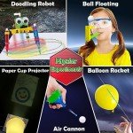 UNGLINGA 150 Experiments Science Kits for Kids, S.T.E.M Educational Project Toys for Boys Girls Birthday Gifts Ideas, Volcano, Chemistry Lab Tools Scientist Set