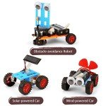 STEM Kits for Kids Crafts 6-8 8-12, Boys Gifts Toys for 6 7 Year Old Boy Birthday Gift Ideas, STEM Toys Craft Kits 6+ 7+ yr, Robotics Science Activities Robot Building Age 8-10 8 9 10 11 12 Years