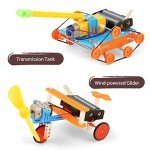 STEM Kits for Kids Crafts 6-8 8-12, Boys Gifts Toys for 6 7 Year Old Boy Birthday Gift Ideas, STEM Toys Craft Kits 6+ 7+ yr, Robotics Science Activities Robot Building Age 8-10 8 9 10 11 12 Years