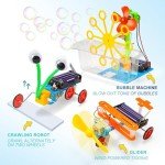 STEM Robotics Kits for Kids Age 8-12 8-10, Science Kits for Kids 5-7, STEM Toys for Boys Age 6 7 8 9 10 12 13 14 Girls Boys Birthday Gifts, Robot Building Crafts 6-8 Engineering Motor Set