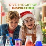 Playz 52 Extreme Kids Chemistry Experiments Set - STEM Activities & Science Kits for Kids Age 8-12 with 51+ Tools - Discovery Science Educational Toys & Gifts for Boys, Girls, Teenagers & Kids