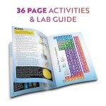 Playz 52 Extreme Kids Chemistry Experiments Set - STEM Activities & Science Kits for Kids Age 8-12 with 51+ Tools - Discovery Science Educational Toys & Gifts for Boys, Girls, Teenagers & Kids