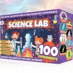 Bloonsy Science Kits for Kids | Ultimate Chemistry Lab Setup with 100 Experiments | Toys Set for Boys and Girls Age 7-8-9-12