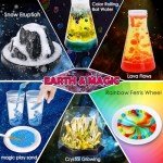 UNGLINGA 260+ Experiments Science Kits for Kids, S.T.E.M Science Projects, Chemistry Set, Christmas Birthday Toys Gifts Idea for Boys Girls, Dig Volcano Gemstones, Educational Scientist Set