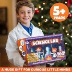 Bloonsy Science Kits for Kids | Ultimate Chemistry Lab Setup with 100 Experiments | Toys Set for Boys and Girls Age 7-8-9-12